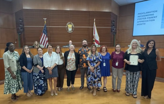 St. Johns County Honors Foster Parents in May Proclamation Ceremony