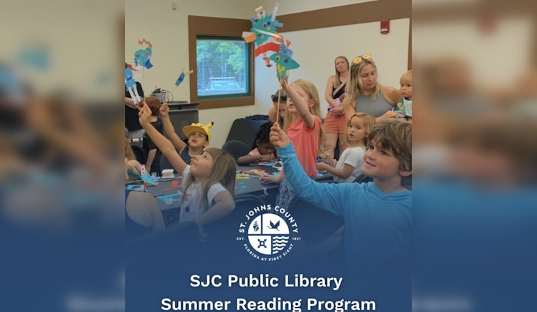 St. Johns County Public Library Unveils "Color Our World" Summer Reading Program with Over 100 Events for All Ages