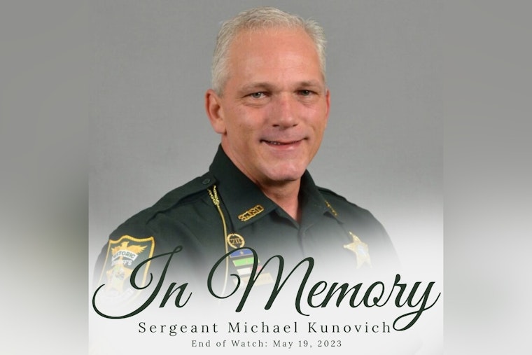 St. Johns County Sheriff's Office Remembers Sgt. Michael Kunovich on Second Anniversary of His Passing