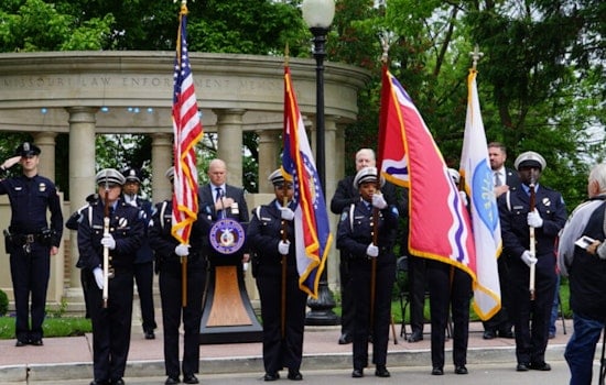St. Louis and Missouri Law Enforcement Honor Fallen Officers at State Capitol Memorial Service