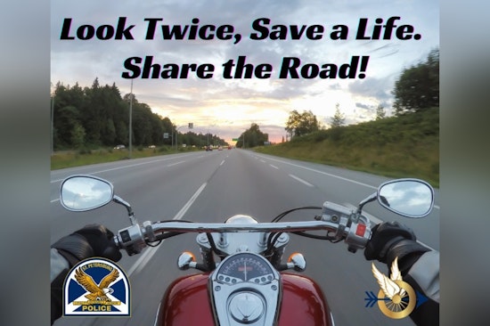 St. Petersburg Police Advocate for Motorcycle Safety with Look Twice, Save a Life Campaign After 27 Crashes This Year