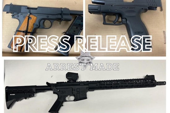 Suisun City Police Arrest Two Napa Men Suspected of Attempted Burglary and Firearms Violations