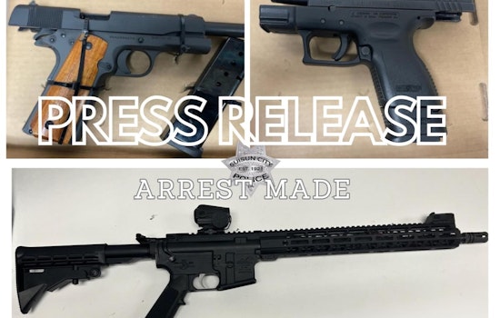 Suisun City Police Arrest Two Napa Men Suspected of Attempted Burglary and Firearms Violations