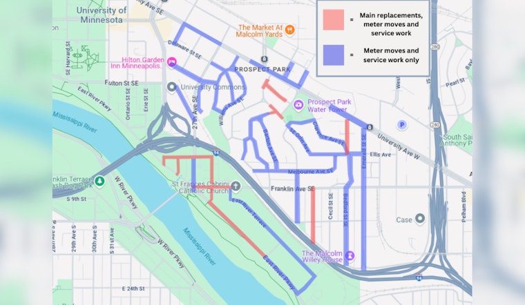 Summer Disruptions Expected in Prospect Park, Minneapolis, Due to CenterPoint Energy Gas Upgrades
