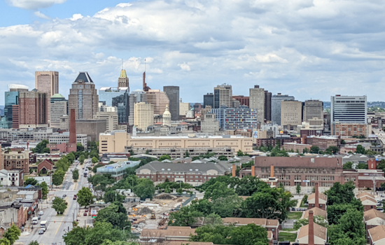 Sunny Skies Grace Baltimore Today, Approaching Low Pressure to Bring Late-Week Weather Woes