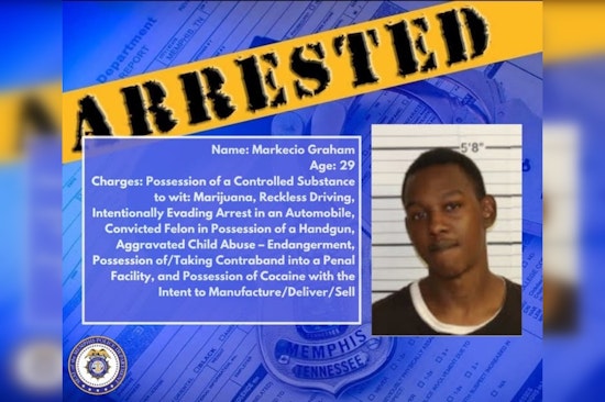 Suspect in East Memphis Homicide Nabbed After Fleeing Cops with Baby in Tow