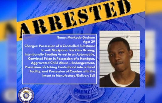 Suspect in East Memphis Homicide Nabbed After Fleeing Cops with Baby in Tow