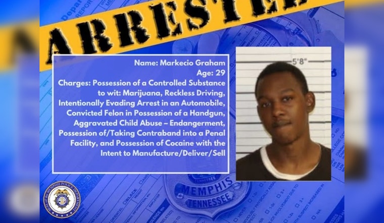 Suspect in East Memphis Homicide Nabbed After Fleeing Cops with Baby in Tow