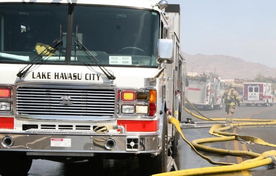 Swift Action by Lake Havasu City Firefighters Thwarts Garage Blaze on Tanqueray Drive