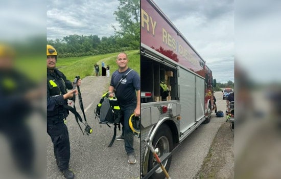 Swift Action by Maury County Rescue Teams Saves Stranded Kayaker on Duck River Near Highway 7 Bridge