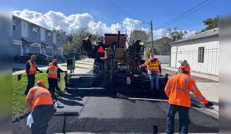 Tampa Accelerates Paving Projects as Over 26 Lane Miles Are Resurfaced and Infrastructure Improvements Continue