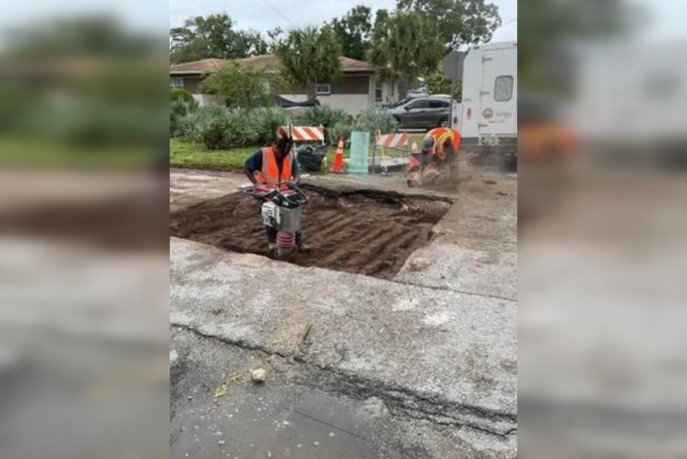 Tampa Nears Completion of Roadway Cave-in Repairs After Hurricane Damage, Bolsters Infrastructure Resilience