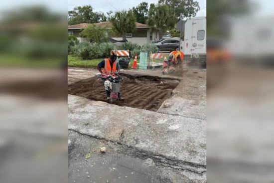 Tampa Nears Completion of Roadway Cave-in Repairs After Hurricane Damage, Bolsters Infrastructure Resilience