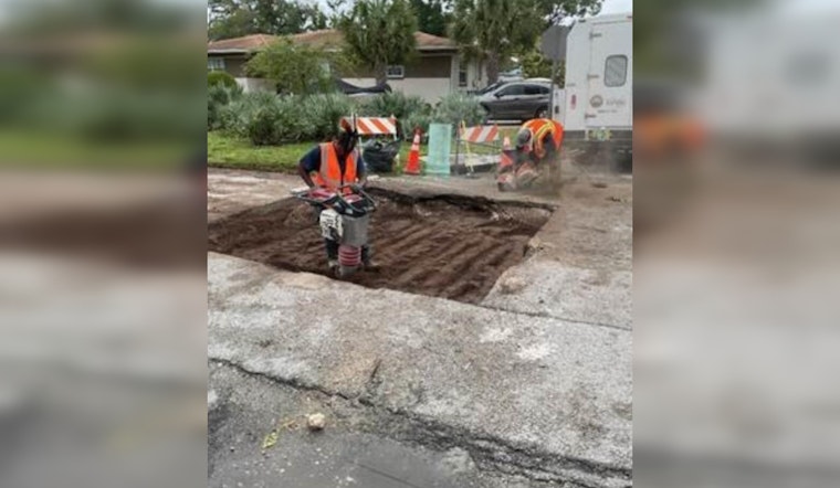 Tampa Nears Completion of Roadway Cave-in Repairs After Hurricane Damage, Bolsters Infrastructure Resilience