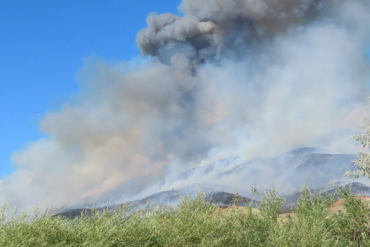 Teams Halt Progress of Brush Fire Near Studio City's Coldwater Canyon Avenue