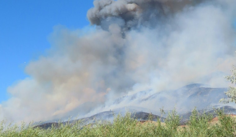 Teams Halt Progress of Brush Fire Near Studio City's Coldwater Canyon Avenue