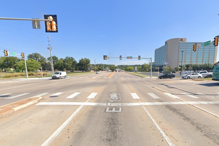 Temporary Four-Way Stop at East 71st and South Wheeling in Tulsa, Commuters Brace for Traffic Shift