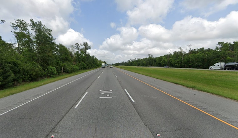 Temporary Lane Closure on I-10 Eastbound in Calcasieu Parish for Guardrail Repairs Announced by DOTD