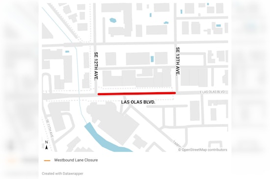 Temporary Road Closure on Las Olas Boulevard for Film Shoot May Impact Fort Lauderdale Commute on May 7