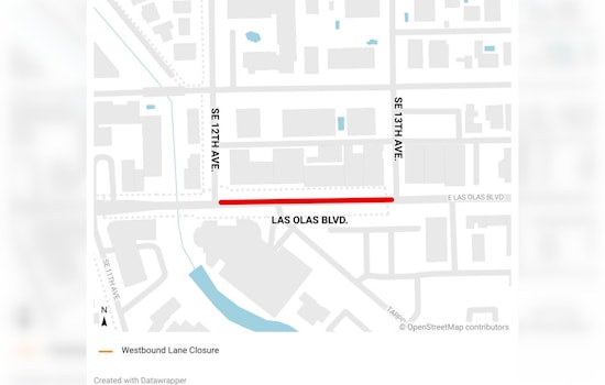 Temporary Road Closure on Las Olas Boulevard for Film Shoot May Impact Fort Lauderdale Commute on May 7