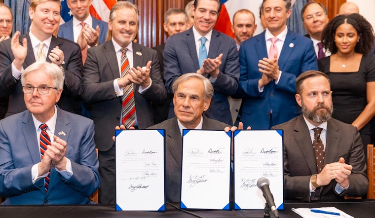 Texas Governor Greg Abbott Signs Trio of Pro-Business Laws to Reinforce State's Economic Appeal