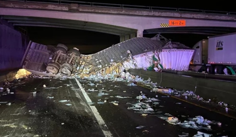 Tractor-Trailer Accident Closes Interstate 25 in North Colorado, Travel Delays Expected Near Mead