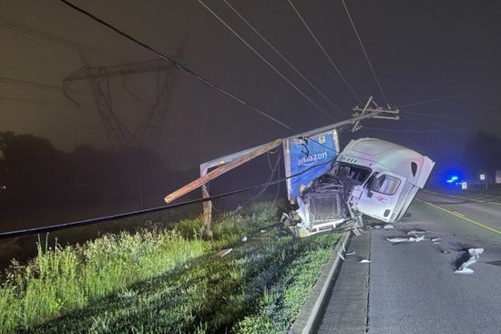 Tractor-Trailer Crash Causes Power Outage, Affects Traffic in Mt. Juliet