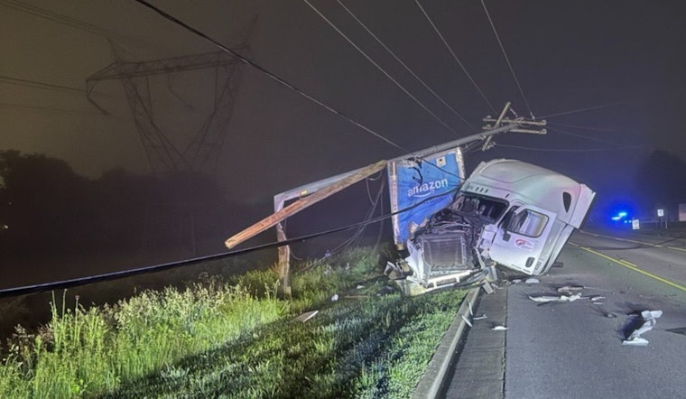 Tractor-Trailer Crash Causes Power Outage, Affects Traffic in Mt. Juliet