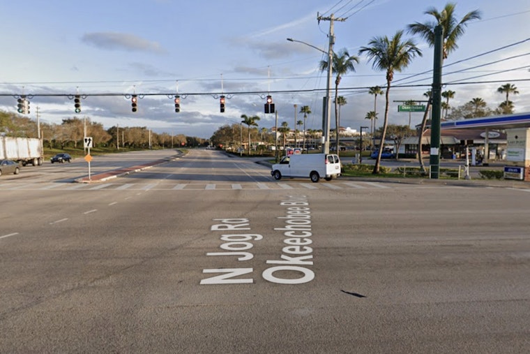 Traffic Delays in West Palm Beach as Single-Vehicle Crash Closes Southbound Lanes on Jog Road