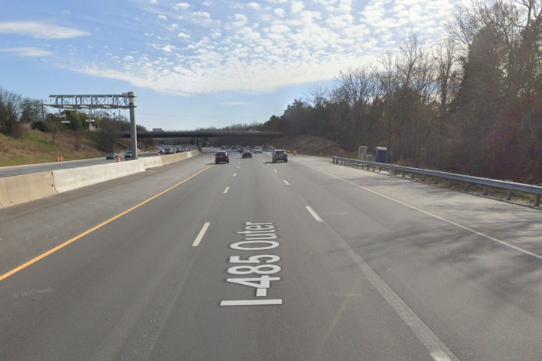 Traffic Resumes on I-485 Near Carolina Place Mall in Pineville Following Morning Crash