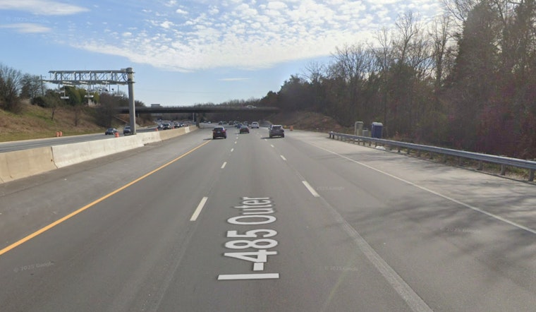 Traffic Resumes on I-485 Near Carolina Place Mall in Pineville Following Morning Crash