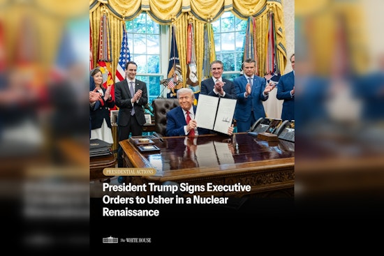 Trump Ignites Atomic Ambition as He Unleashes U.S. Nuclear Renaissance with Sweeping Executive Orders