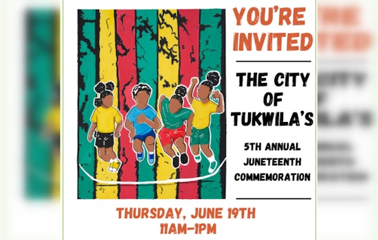 Tukwila Invites Community to Celebrate 5th Annual Juneteenth with "Echoes of Freedom" Event
