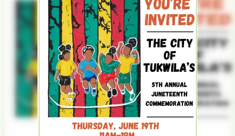 Tukwila Invites Community to Celebrate 5th Annual Juneteenth with "Echoes of Freedom" Event