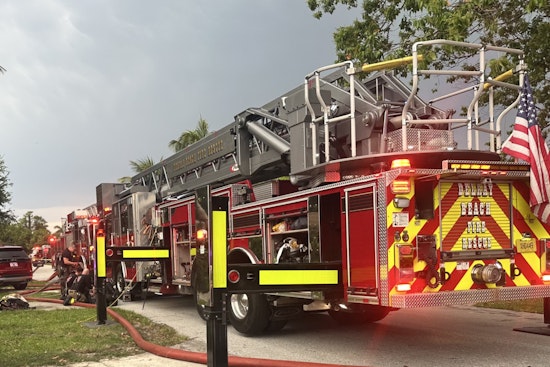 Two Pets Die and Man Injured in Delray Beach House Fire as Victim Is Airlifted to Hospital