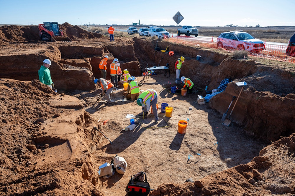 TxDOT Uncovers Prehistoric Megafauna Bones During Loop 88 Survey