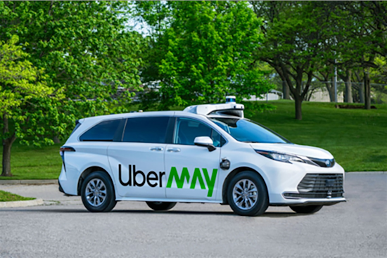 Uber and May Mobility Forge Alliance to Deploy Autonomous Vehicles in Arlington by 2025