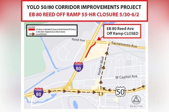 Upcoming I-80/US 50 Ramp Closures in West Sacramento, Plan for Delays and Detours