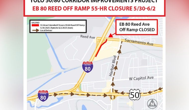 Upcoming I-80/US 50 Ramp Closures in West Sacramento, Plan for Delays and Detours