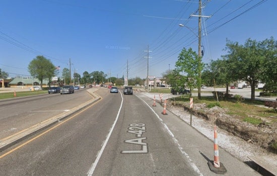 Upcoming Lane Closures on LA 428 in Jefferson and Orleans Parishes Due to Roadwork