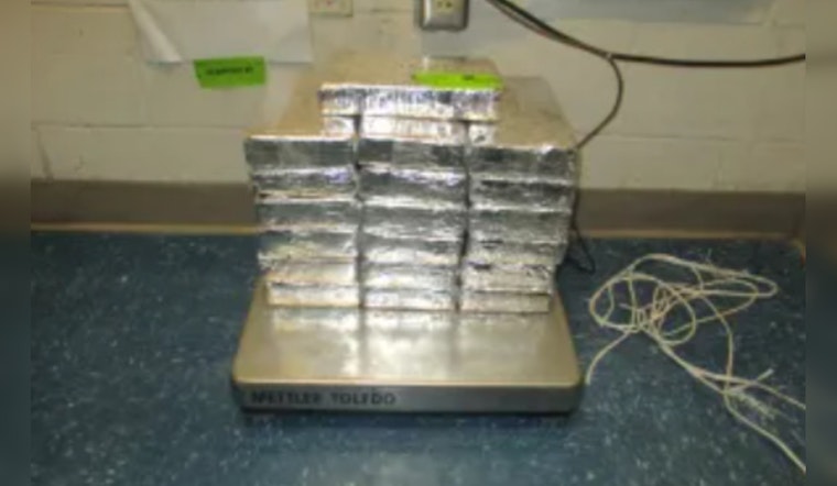 U.S. Citizen Arrested with 45 Pounds of Cocaine at El Paso Border Crossing