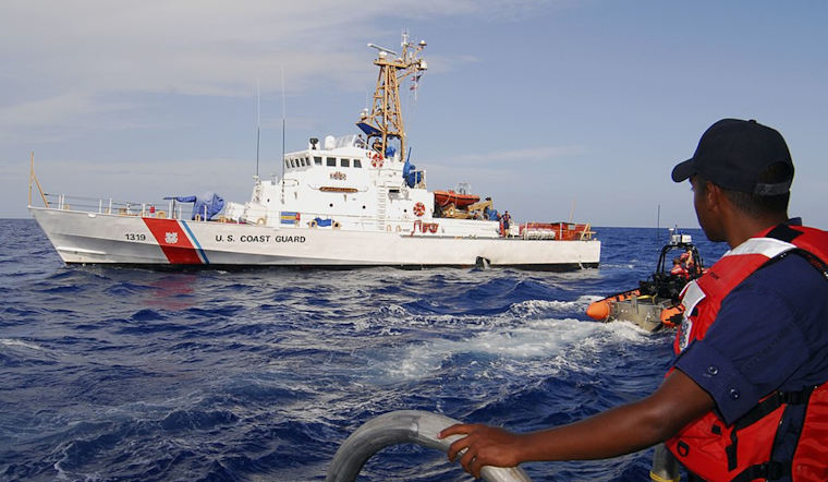 U.S. Coast Guard Cutter Thetis Rescues Three Ecuadorian Mariners in Eastern Pacific