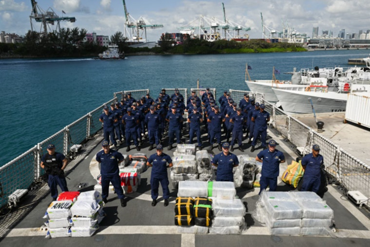 US Coast Guard Seizes $14.1 Million Worth of Cocaine and Marijuana Near Miami Beach