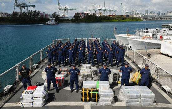 US Coast Guard Seizes $14.1 Million Worth of Cocaine and Marijuana Near Miami Beach