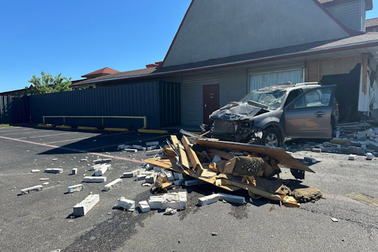 Vehicle Crashes into White Settlement Motel, No Serious Injuries Reported