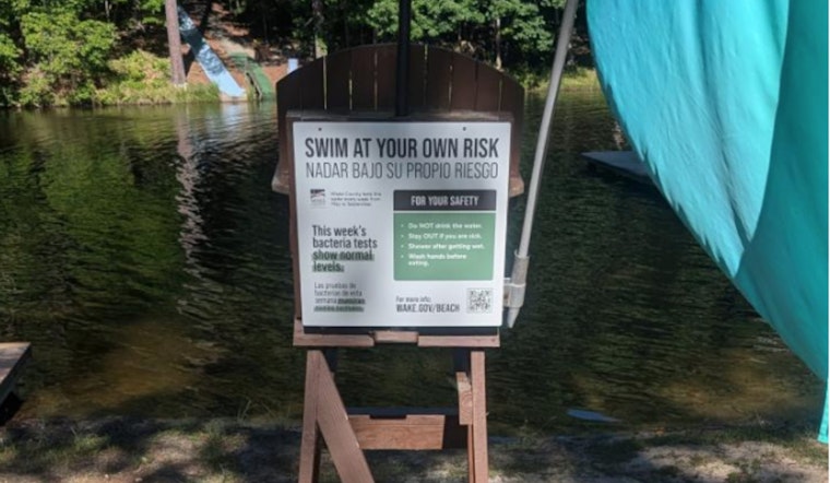 Wake County Implements Color-Coded Health Advisory at Popular Swim Spots for Safe Summer Fun