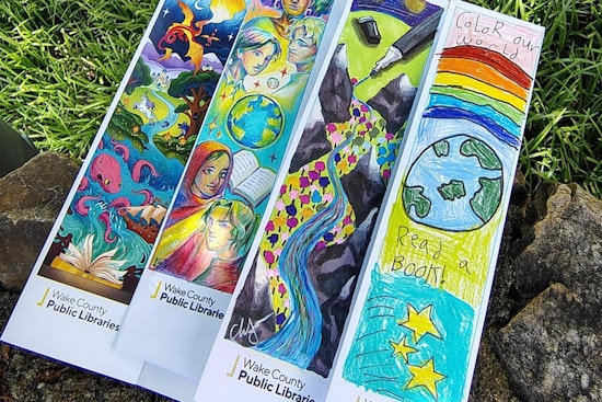 Wake County Unveils Winning Bookmarks from Local Talent in Diverse Age Groups