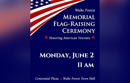 Wake Forest to Honor US Army Veteran Edgar Paul Garrison Jr. with 61st Memorial Flag-Raising Ceremony
