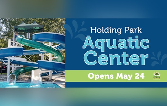 Wake Forest's Holding Park Aquatic Center to Open May 24 with Advance Registration Advised