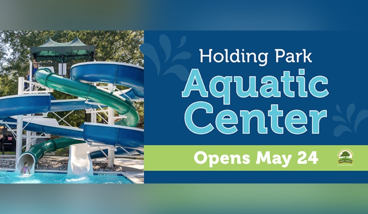 Wake Forest's Holding Park Aquatic Center to Open May 24 with Advance Registration Advised